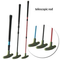 Golf teleskopski putter ergonomski udobni zahvat uvlačivši neklizajući duljine dvostrani klub Gripper