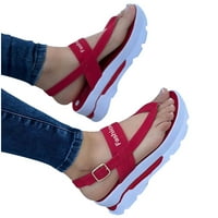 Giligiliso sandale Ljetne dame Žene Clip-nožni prsti debele cipele Ležerne sandale