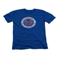 Superman DC stripovi mišićni klub za odrasle Slim majica Tee