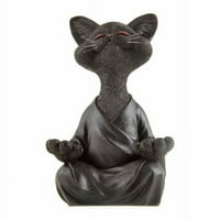 XGeek Buda i Kip Meditacija statua CAT-a Zbirka joge, ukras za meditaciju, ukras za baštolje Kućni ukras