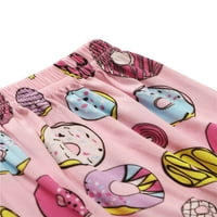 Gomelly Women Pijamas set plaćene noćne odjeće Comfy Sleepwear Dame Mekana dnevna salona Boja blok Kućna