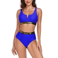 Binmer Women Ljetni kupaći kostimi su pune boje Udobne labave kupaćim kostima