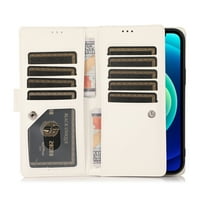 FEishell Sparkle futrola za Samsung S Plus, Women Wallet sa držačem kartice, blistaju PU kožna magnetska