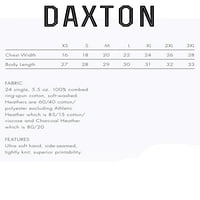 Daxton Premium Basic Crew vrat kratkih rukava majica Gradovi Texas Pismo - Crvena crna-xx-velika