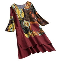 Haljine za ženske kratke rukavska košulja s cvjetnim uzorkama V-izrez Mini Slim Fit Y2K moda Elegantna