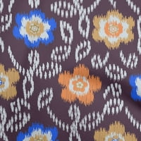 Onuone pamučna poplin vinska tkanina cvjetna haljina materijalna tkanina za ispis tkanina sa dvorištem