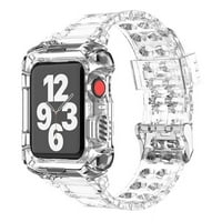 Trake za Apple Watch, Silikonska zamjena za zamjenu sa kućištem slatkim hladnim trendi uzročnoj žena kompatibilni su za IWATCH Apple Watch seriju SE serija