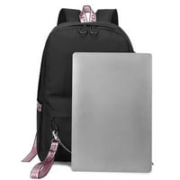 Bzdaisy Dvostruki džepni ruksak sa zaštitom računara i USB punjenje - Lilo & Stitch Teme Unise za djecu Teen