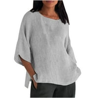 Awdenio Clearence ženske ležerne majice s kratkim rukavima TURS za ljetne modne žene casual tri četvrtine