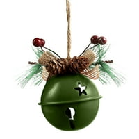 Promocija Božićno zvono Privjesak Metal Bell Ornament Božićni ukrasi Privjesak Festival Dekoracija