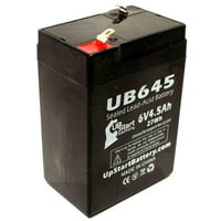 - Kompatibilni lagani alarmi RSQGD baterija - Zamjena UB univerzalna zapečaćena olovna kiselina - uključuje