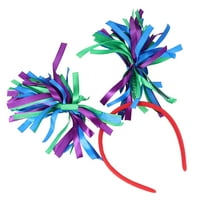 Glava za glavu Boppers Boppers Rođendancijen Pom prilagođene antene Party Ribbon DIY Girls Kids Kids Traka za glavu