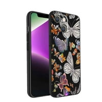 Kompatibilan sa iPhone Plus telefonom, leptirima - futrola za silikon zaštitu za TEEN Girl Boy Case