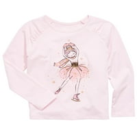 Epic Threads Little Girl Ballerina Ice Skater majica Ružičasta Veličina 6