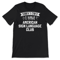 Majica američkog znakovnog jezika za djevojke, žene, dječake i