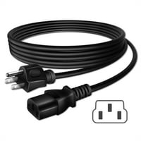-Mains 6ft ul popisala je 3-prong zamena kabela za napajanje kabl za mrežu za Netgear XS708T Prosafe