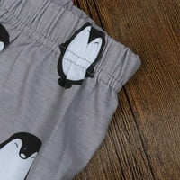Dječja odjeća Kid Baby Girls Boy Dječji odjeća Penguin Dugih rukava Majica + Pant Outfit Chmora
