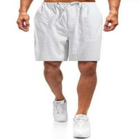 NOLLA muške bermuda kratke hlače ravno dno noge pune boje Ljetne kratke hlače MENS CLASSIC FIT Mini