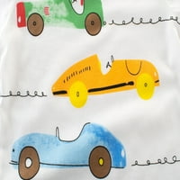 Toddler Top Boys Ljetne majice Veličina djece Dječje dječake Djevojke Automobili Kratki rukav Crewneck