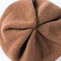 Žene Slouchy Beanie šešir - mekana topla runa obložena Chunky baggy pletenica za jesen zimsko vrijeme