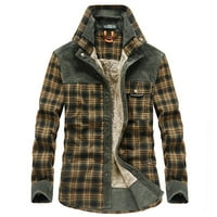 CLlios muns fleece jakna plus veličina plairana zimska jakna jela sputa majica jakna klasična jakna s dugim rukavima