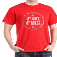 Cafepress - Moj brod, moja pravila tamna majica - pamučna majica