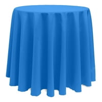 Ultimate tekstilni okrugli poliesterski posteljina stolnjak - za vjenčanje, restoran ili banketnu upotrebu,