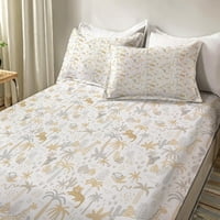 3D posteljina set prekrivena dječja opremljena listova crtana posteljina lijepa dječja kreveta pokrivaju posteljinu, kraljica