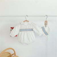 Advoicd Baby Girls Baby Girls s dugim rukavima HAP Outfit postavilo je svoj djevojku poklon za mamu