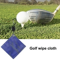 Ručnik za čišćenje golf kluba sa karabinirom Klip prijenosni ekstra mekani visoko apsorpcijski golf krčnjak za ljubitelja golfa