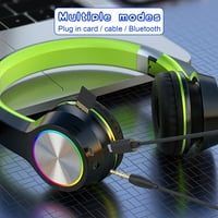 Loopsun Bluetooth slušalice Bežične mreže, HIFI Stereo Sklopive lagane slušalice sa dubokim basom, ugrađenim
