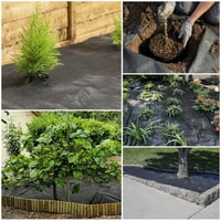 Blok za teške radove Vrtlarenje korov matiranje Jednostavno postavljanje i superiorna kontrola korova za cvjetni krevet, dvorište, vrt