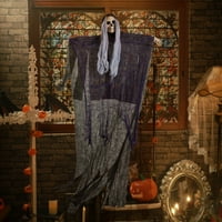 Eyicmarn Halloween Viseći skelet zastrašujuće zastrašujuće dekorativne dekorativne stranke za vanjsko zatvoreno travnjak
