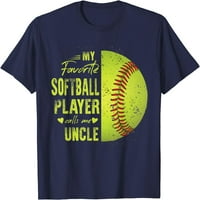 Moj omiljeni softball igrač me zove ujačenoj majici