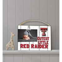 Texas Tech Red Raiders 8 '' 10 '' Cjetkog malog memorijskog logotipa za isječak fotografije
