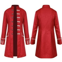FATUOV MINS kaput na prodaju zimski crveni kardigan s dugim rukavima