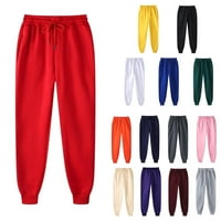 Odeerbi hlače za muškarce i žene Ležerne pantalone i pantalone plus baršunaste guste boje velike veličine