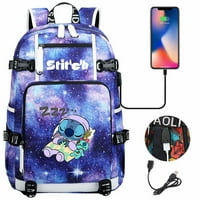 Bzdaisy multi-džepni ruksak s USB punjenjem i 15 '' prijenosom prijenosnog računala - Lilo & Stitch