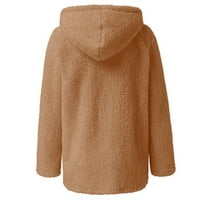 Miayilima Plus size Ženska jakna kaputi Ležerne prilike kaputi za jaknu za žene Zimska jesen dugi rukav