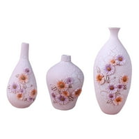 Moderna cvjetna vaza cvjetni lon cvjetni aranžmani Buket držač ukrasnih ormara za tablice postrojenja za rezine vaze ukrasne vaze Daisy