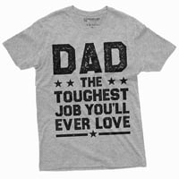 Očev dan otac tata majica tata Tata najteži posao koji ćete ikad voljeti oca tata poklon tie