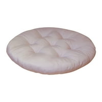 Priključak za priključak Jastuk okrugli pamučni presvlaka meko podstavljeni jastuk za jastuk kući ili