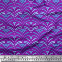 Soimoi pamučna poplin vaga tkanina Geometrijska dekor tkanina Široko dvorište