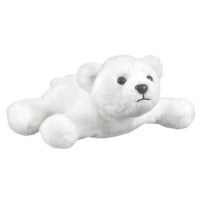 Igrajte Critters Umjetnici za divlje životinje Polarni medvjeda Cub Plish Finge Tyy, 7 Polarni medvjed