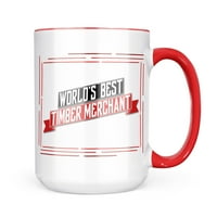 Neonblond Worts Best Worder Merchant krila poklon za ljubitelje čaja za kavu