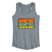 Rock 'em Sock' em - Rock 'em Sock' EM Logo - Ženski trkački rezervoar