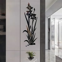 Kućni ukras 3D DIY Cvjetni oblik akrilne zidne naljepnice Moderne naljepnice ukras