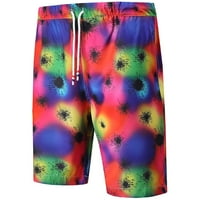 Lilgiuy Swim trunks za muškarce Ljetno casual cvjetno brzo suho lagano lagano plažu surf kratke hlače