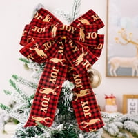 Božićna vrpca za odmor kraljevske ukrase, asortirani uzorci klasične tkanine obloge rebra za obnarene ukrase božićni pokloni Trake