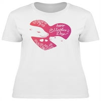 Ružičasta silueta i majčin majica majica - MIMage by Shutterstock, ženska velika